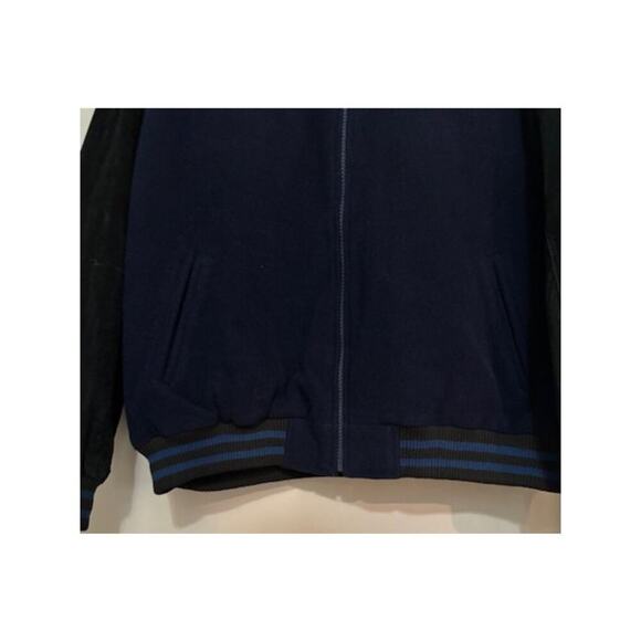 Vintage Tennessee Titans NFL Letterman Jacket Varsity Wool Suede Leather XXL - Picture 8 of 10